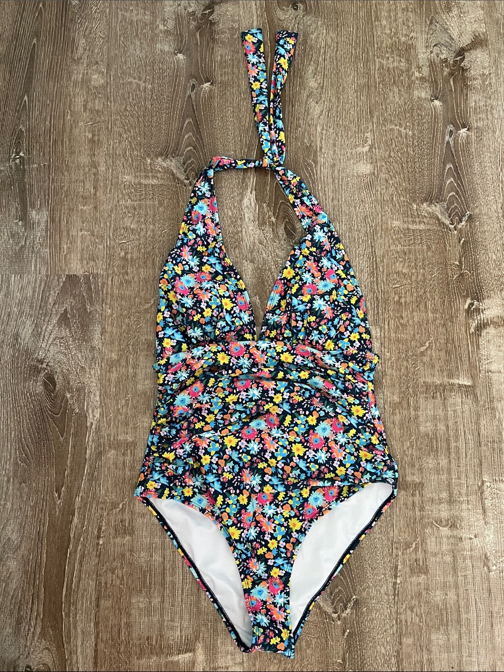 AIMAGE NWT Maternity Floral One Piece Bathing Suit size L